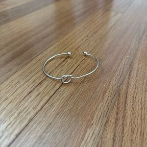 Gold Knot Bracelet Cuff